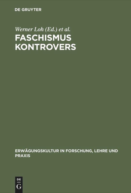Cover: 9783828202382 | Faschismus kontrovers | Wolfgang Wippermann (u. a.) | Buch | Deutsch