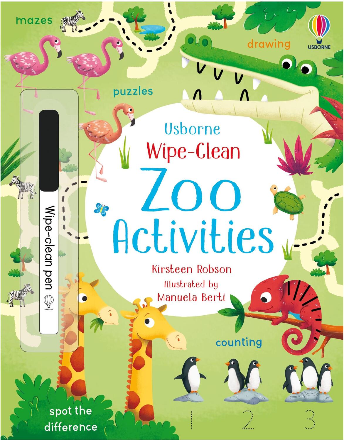 Cover: 9781474986847 | Wipe-Clean Zoo Activities | Kirsteen Robson | Taschenbuch | Englisch