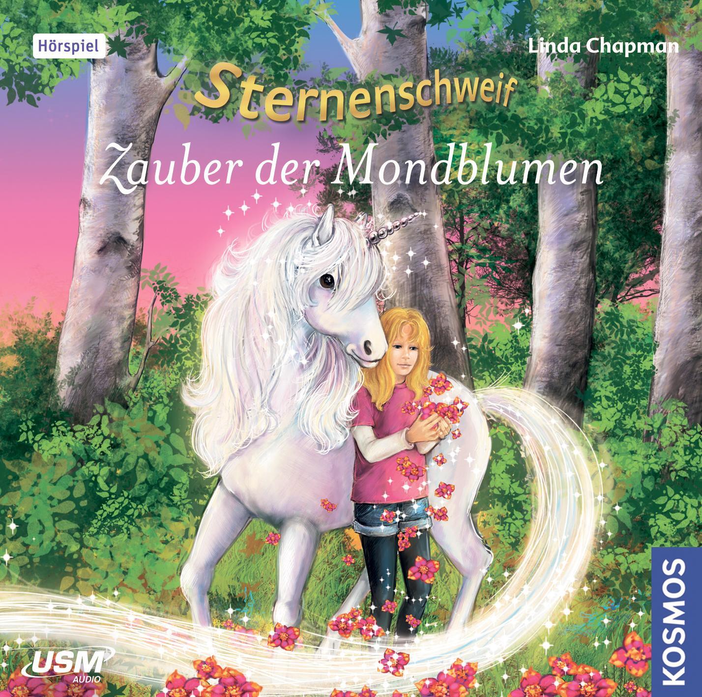 Cover: 9783803236432 | Sternenschweif 44: Zauber der Mondblumen (Audio-CD) | Linda Chapman