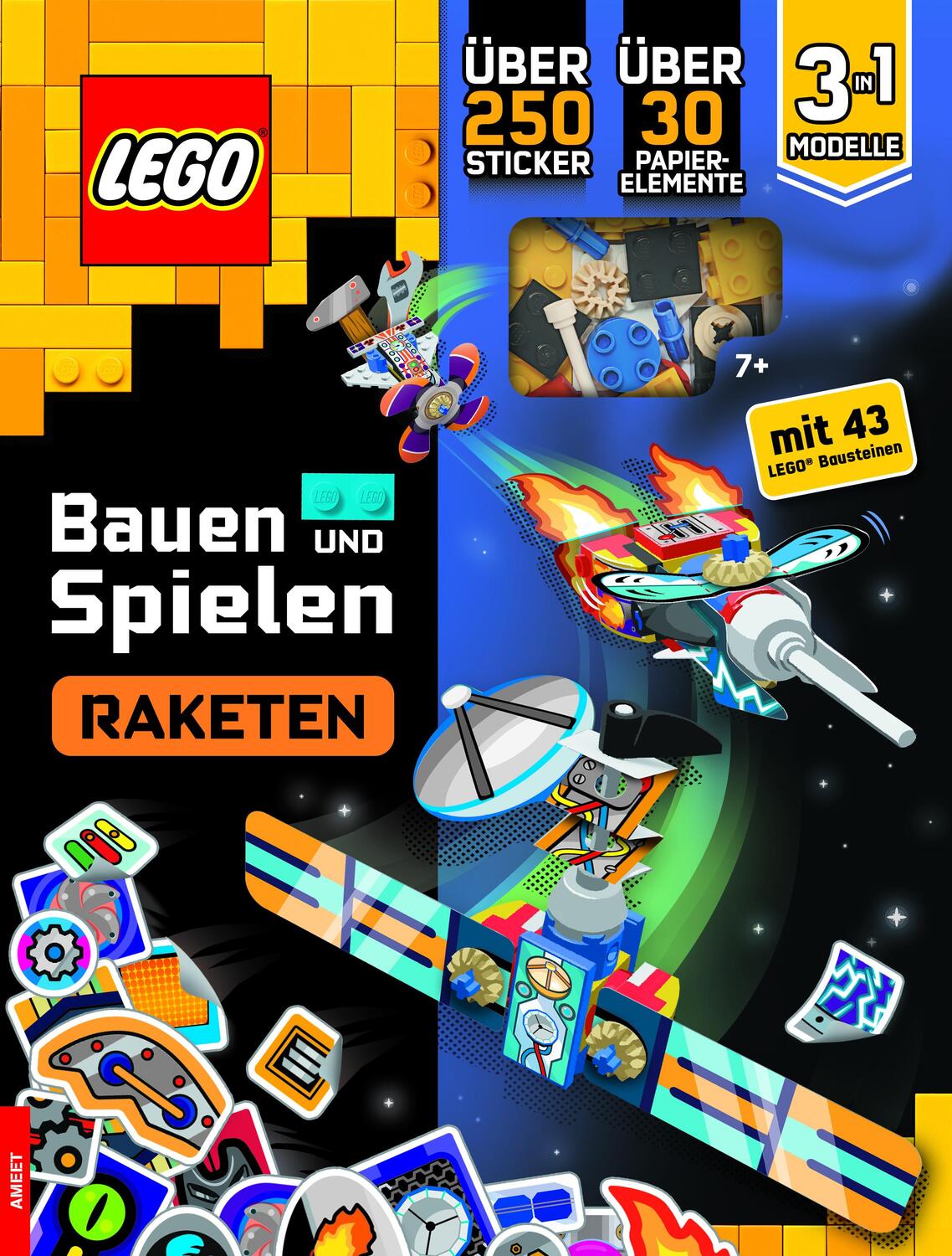 Cover: 9783960808220 | LEGO® - Bauen und Spielen - Raketen | mit Spielset und vielen Stickern