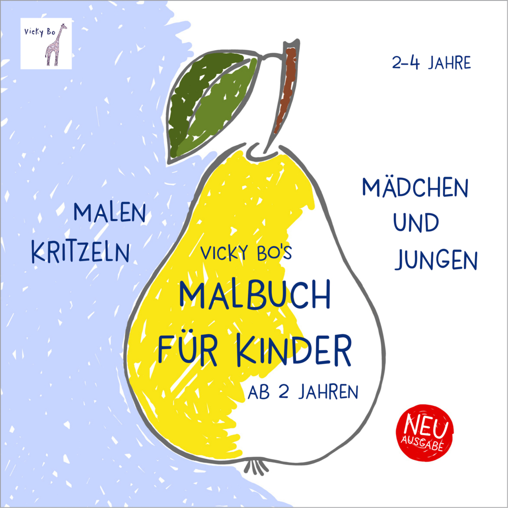 Cover: 9783944956664 | Malbuch Kinder ab 2 Jahre. Erstes Malen und Kritzeln | Malbuch | Bo
