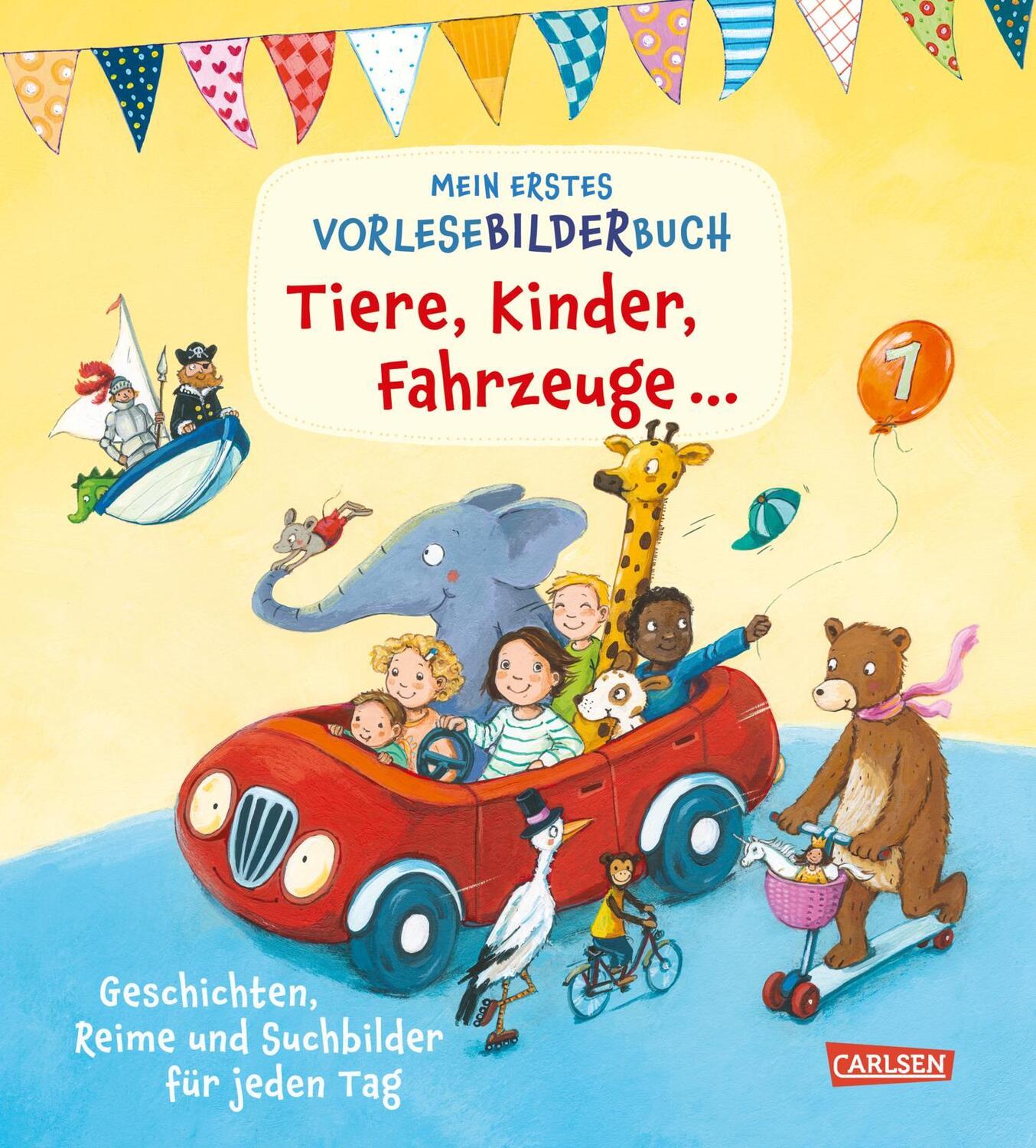 Cover: 9783551172082 | Mein erstes Vorlese-Bilder-Buch: Tiere, Kinder, Fahrzeuge und noch...