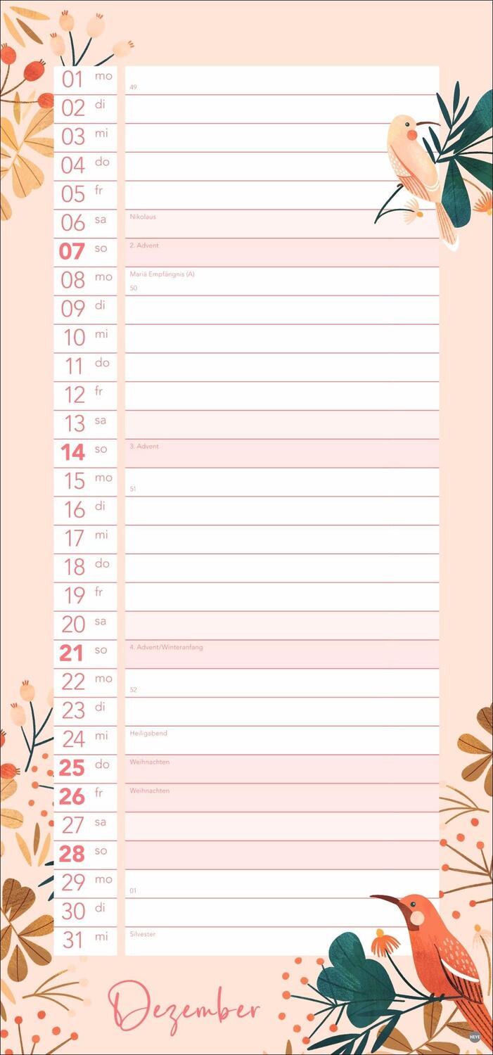 Bild: 9783756408702 | Planer für mich 2025 | Kalender | Basic Planer Heye | Spiralbindung