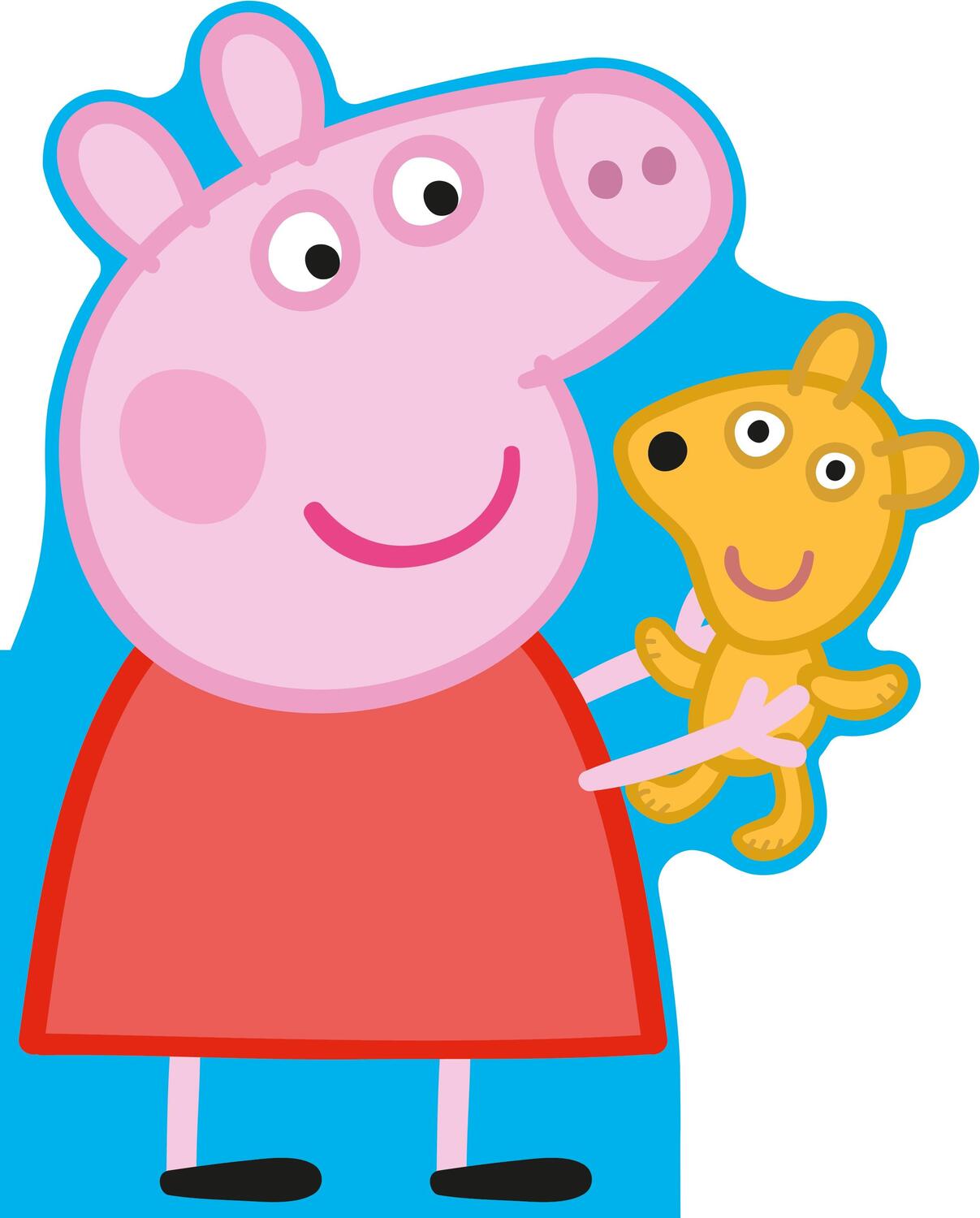Cover: 9780241321553 | Peppa Pig: All About Peppa | A Peppa-shaped board book | Peppa Pig
