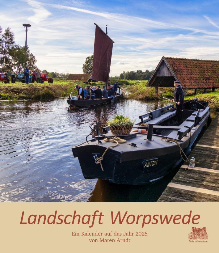 Cover: 9783960454236 | Landschaft Worpswede 2025 | Ein Kalender auf das Jahr | Maren Arndt