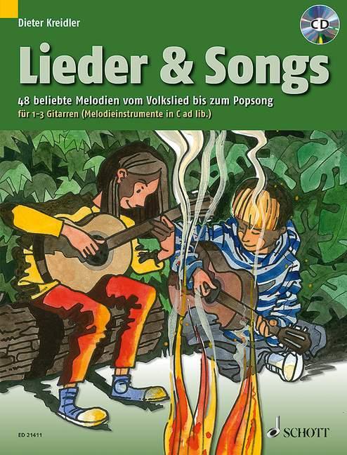 Cover: 9783795746797 | Lieder &amp; Songs | Dieter Kreidler | Broschüre | Kreidler Gitarrenschule