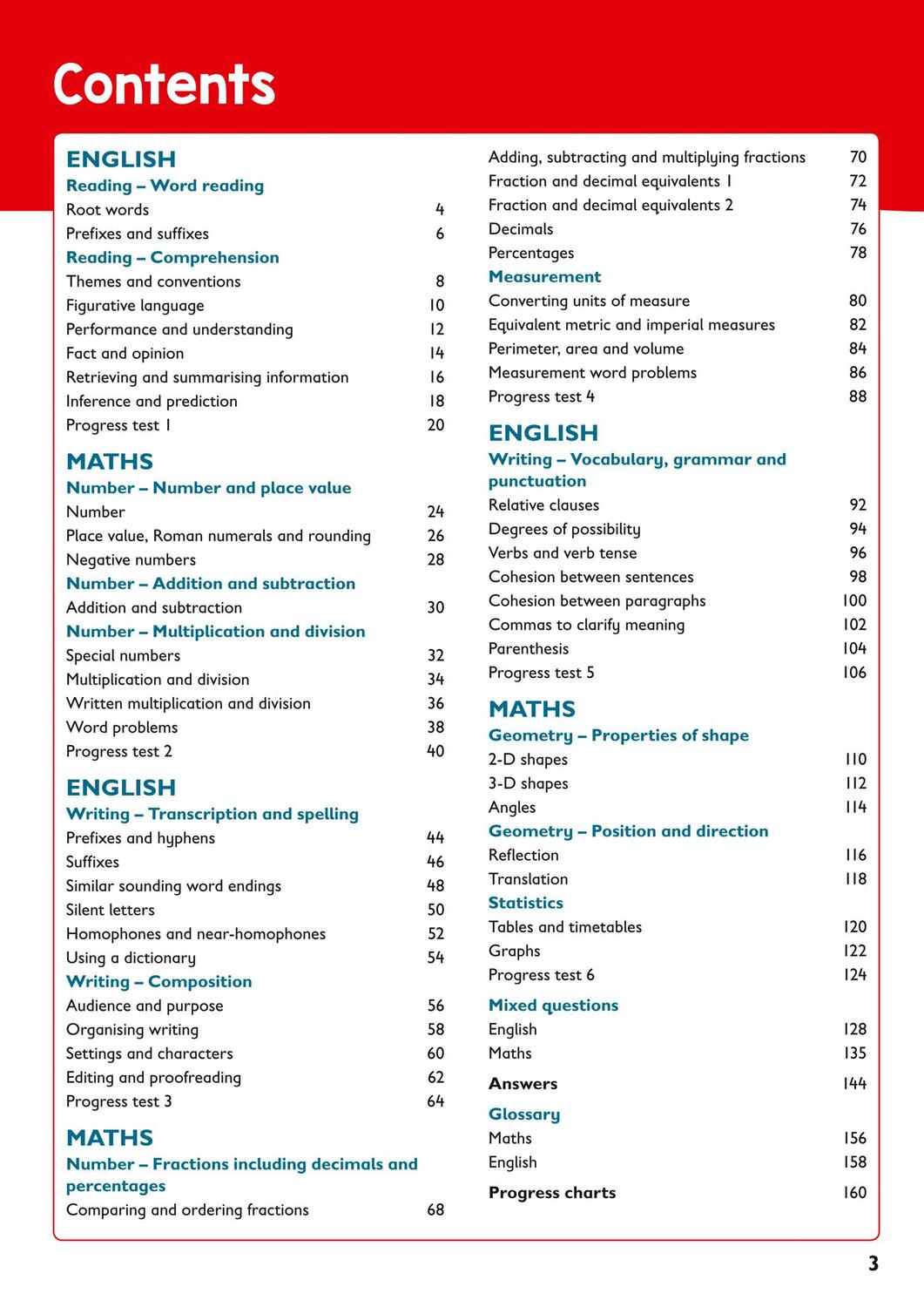 Bild: 9780008398811 | Year 5 Maths and English KS2 Targeted Study &amp; Practice Book | Ks2