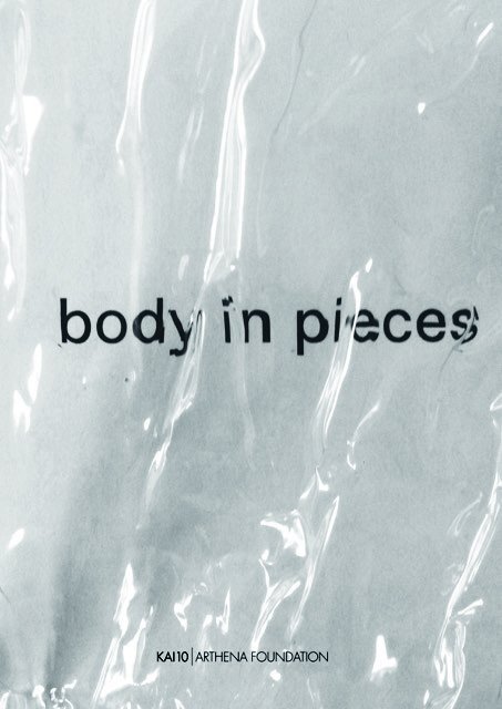Cover: 9783959053129 | Body in Pieces | Dt/engl | Bonvicini | Taschenbuch | 111 S. | Deutsch