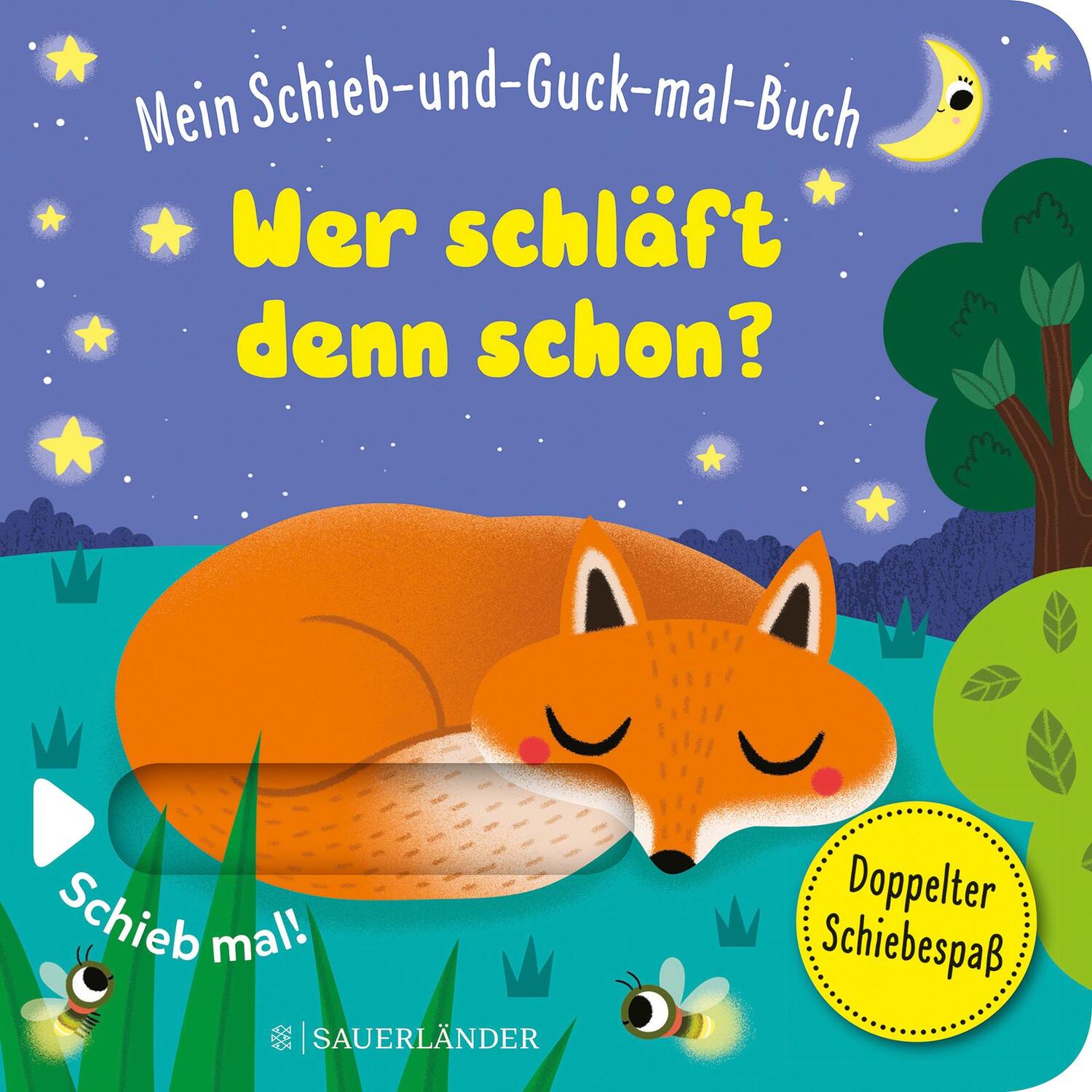 Cover: 9783737358194 | Mein Schieb &amp; Guck-mal-Buch: Wer schläft denn schon? | Buch | 10 S.