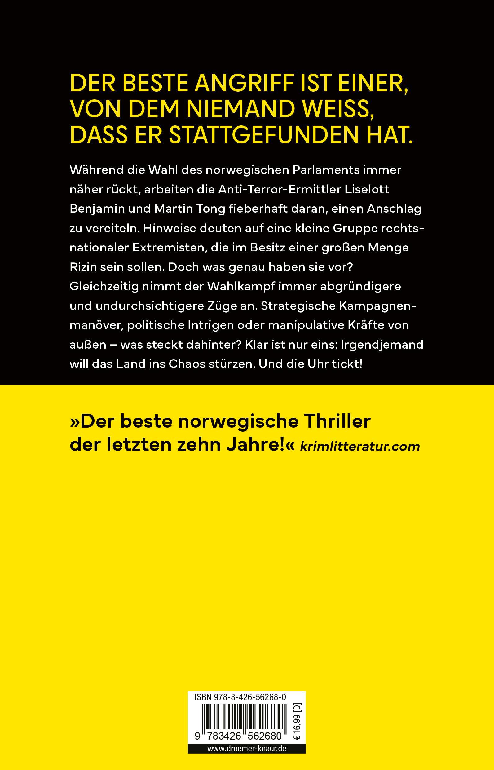 Rückseite: 9783426562680 | Echokammer | Ingar Johnsrud | Taschenbuch | 448 S. | Deutsch | 2025