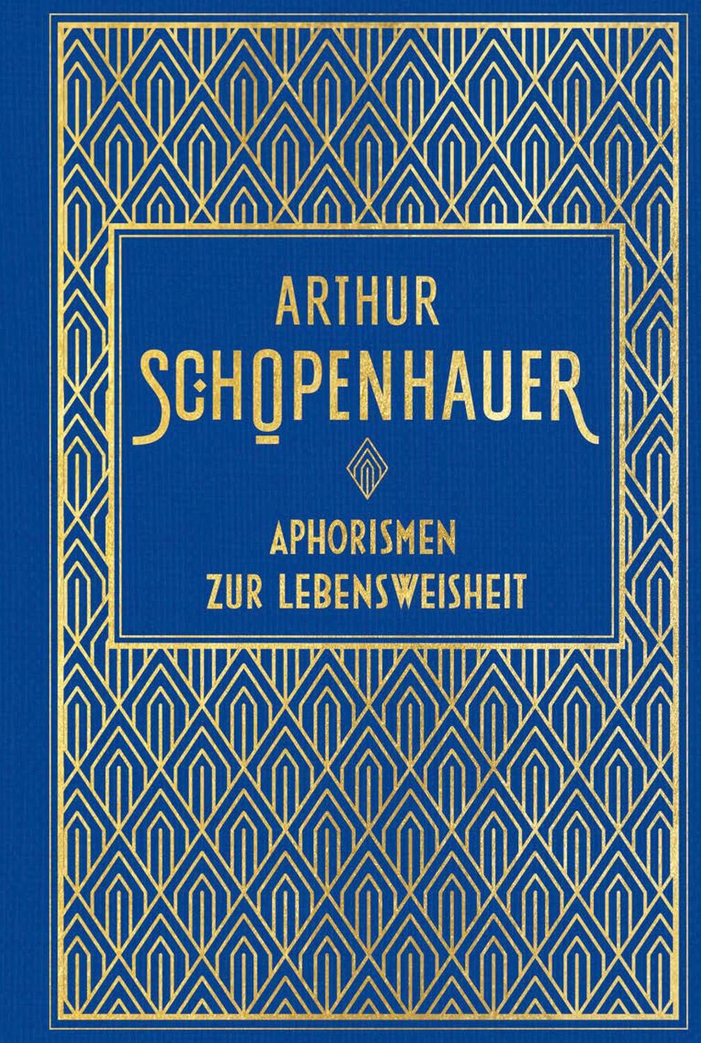 Cover: 9783868205312 | Aphorismen zur Lebensweisheit | Leinen mit Goldprägung | Schopenhauer