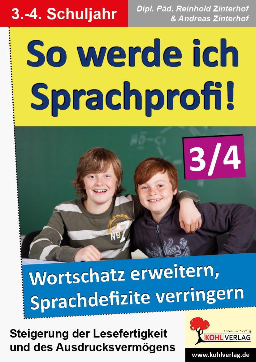 Cover: 9783866323247 | So werde ich Sprachprofi! / 3.-4. Schuljahr Den Wortschatz...
