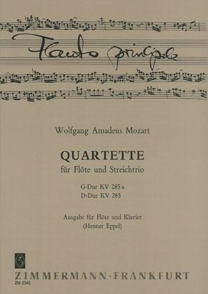 Cover: 9790010234502 | Quartette G-Dur KV 285a und D-Dur KV 285 | Wolfgang Amadeus Mozart