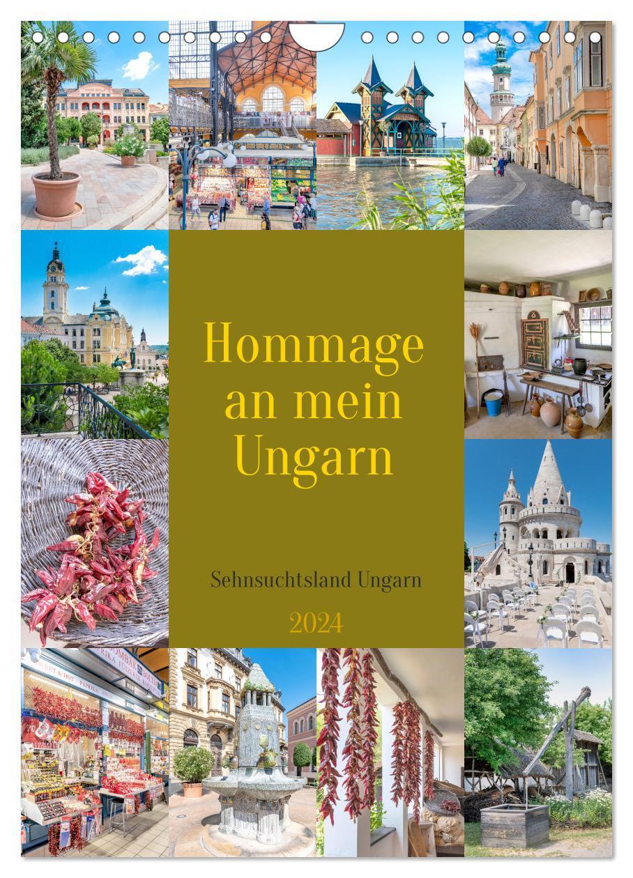 Cover: 9783675425521 | Hommage an mein Ungarn (Wandkalender 2024 DIN A4 hoch), CALVENDO...