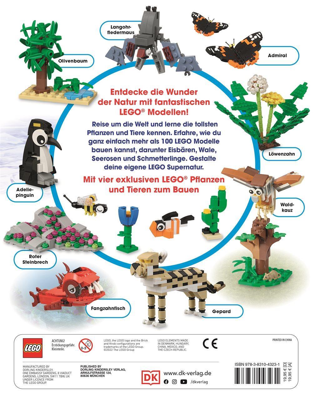Rückseite: 9783831043231 | LEGO® Ideen Super Natur | Rona Skene | Buch | 80 S. | Deutsch | 2022