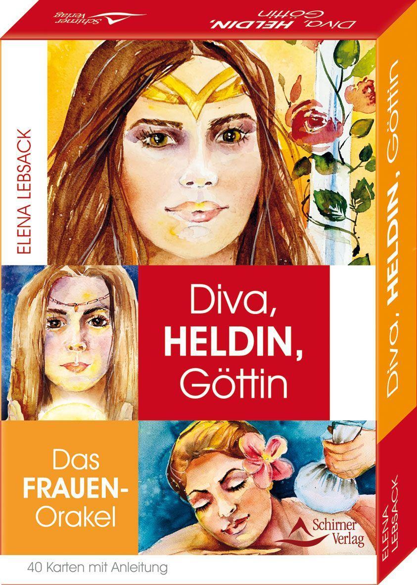 Cover: 9783843491501 | Diva, Heldin, Göttin - Das Frauen-Orakel Kartenset | Elena Lebsack