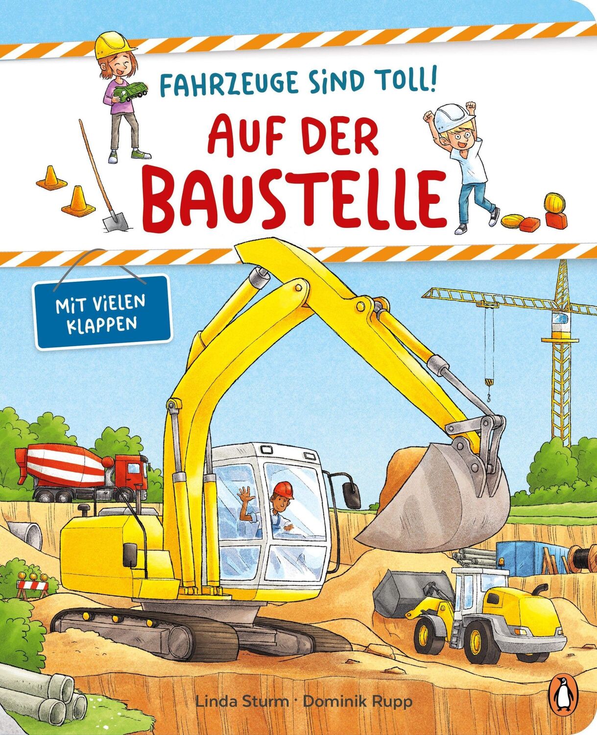 Cover: 9783328301004 | Fahrzeuge sind toll! - Auf der Baustelle | Linda Sturm | Buch | 12 S.