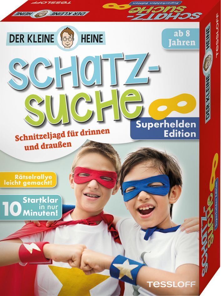 Cover: 9783788642143 | Der kleine Heine - Schatzsuche - Superhelden Edition (Spiel) | Heine