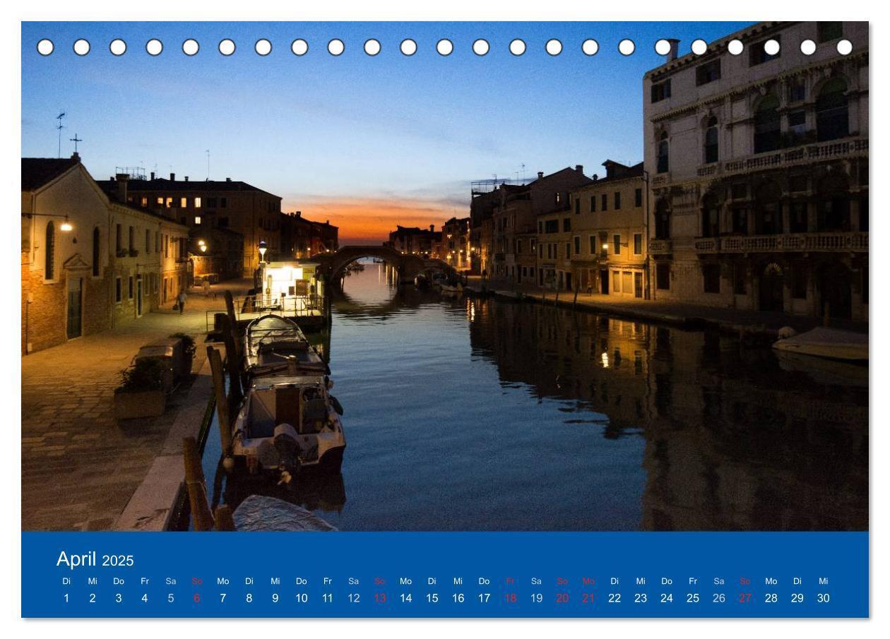 Bild: 9783435663026 | Mein lautloses Venedig (Tischkalender 2025 DIN A5 quer), CALVENDO...