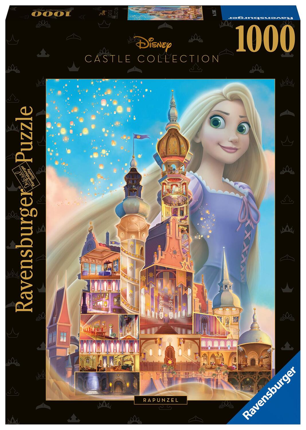 Cover: 4005556173365 | Ravensburger Puzzle 17336 - Rapunzel - 1000 Teile Disney Castle...