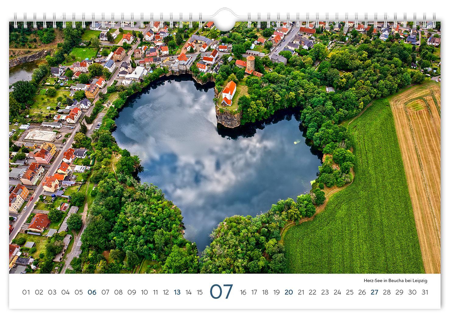 Bild: 9783910680685 | Kalender Leipzig 2025 | 30 x 20 cm weißes Kalendarium | Peter Schubert