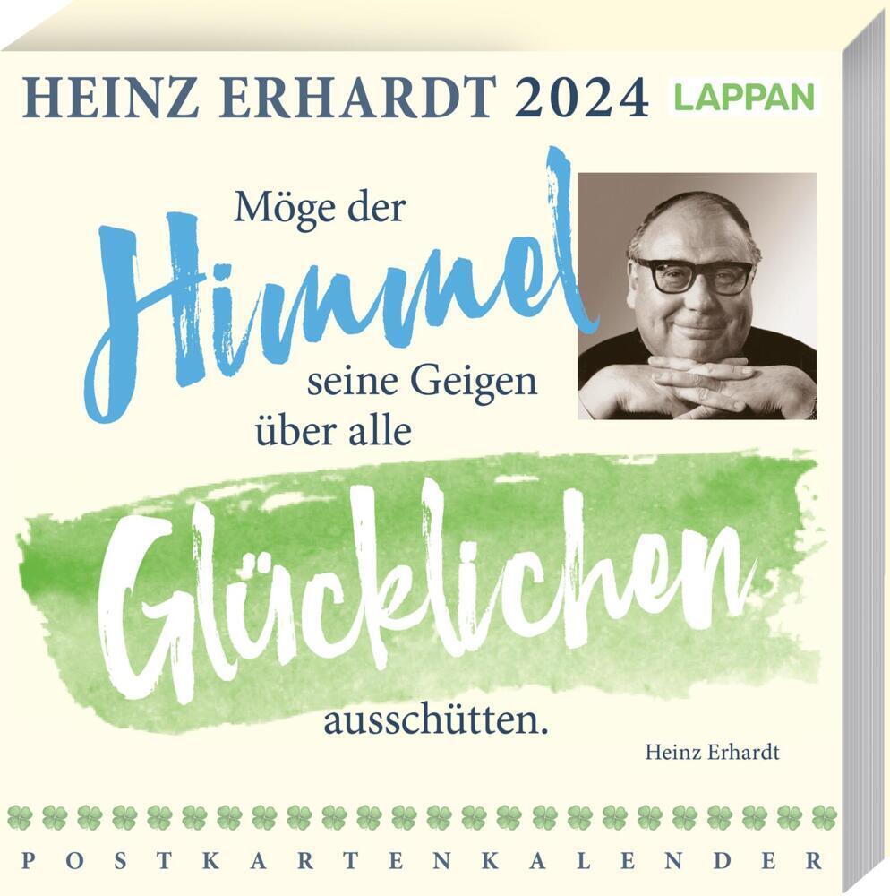 Cover: 9783830320715 | Heinz Erhardt Postkartenkalender 2024 | Heinz Erhardt | Kalender