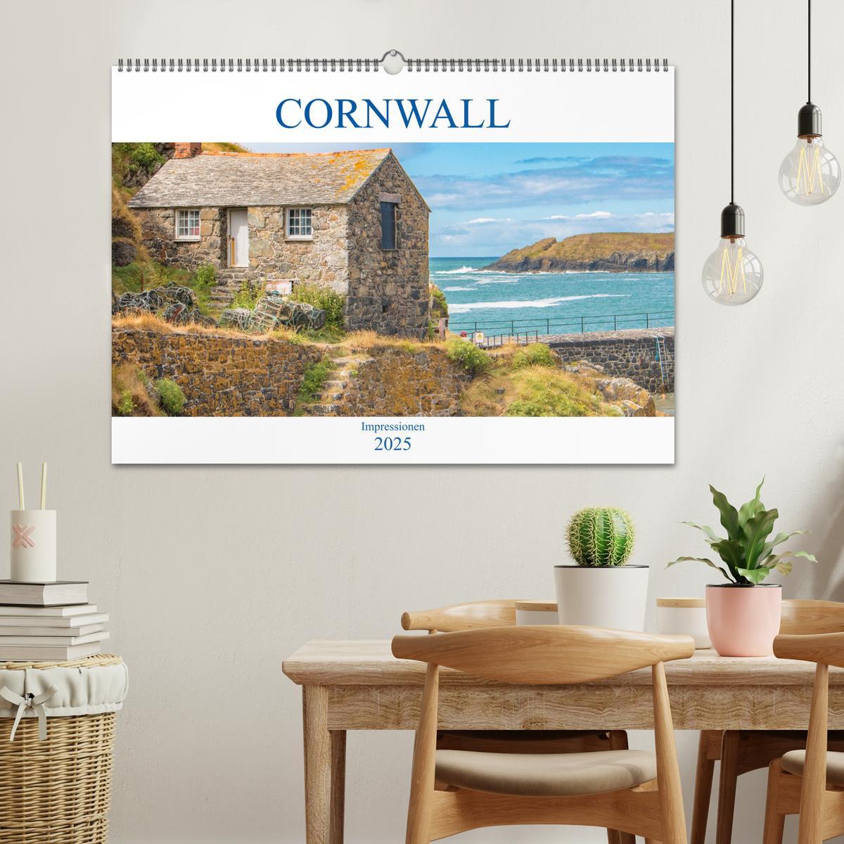 Bild: 9783435291441 | Cornwall Impressionen (Wandkalender 2025 DIN A2 quer), CALVENDO...