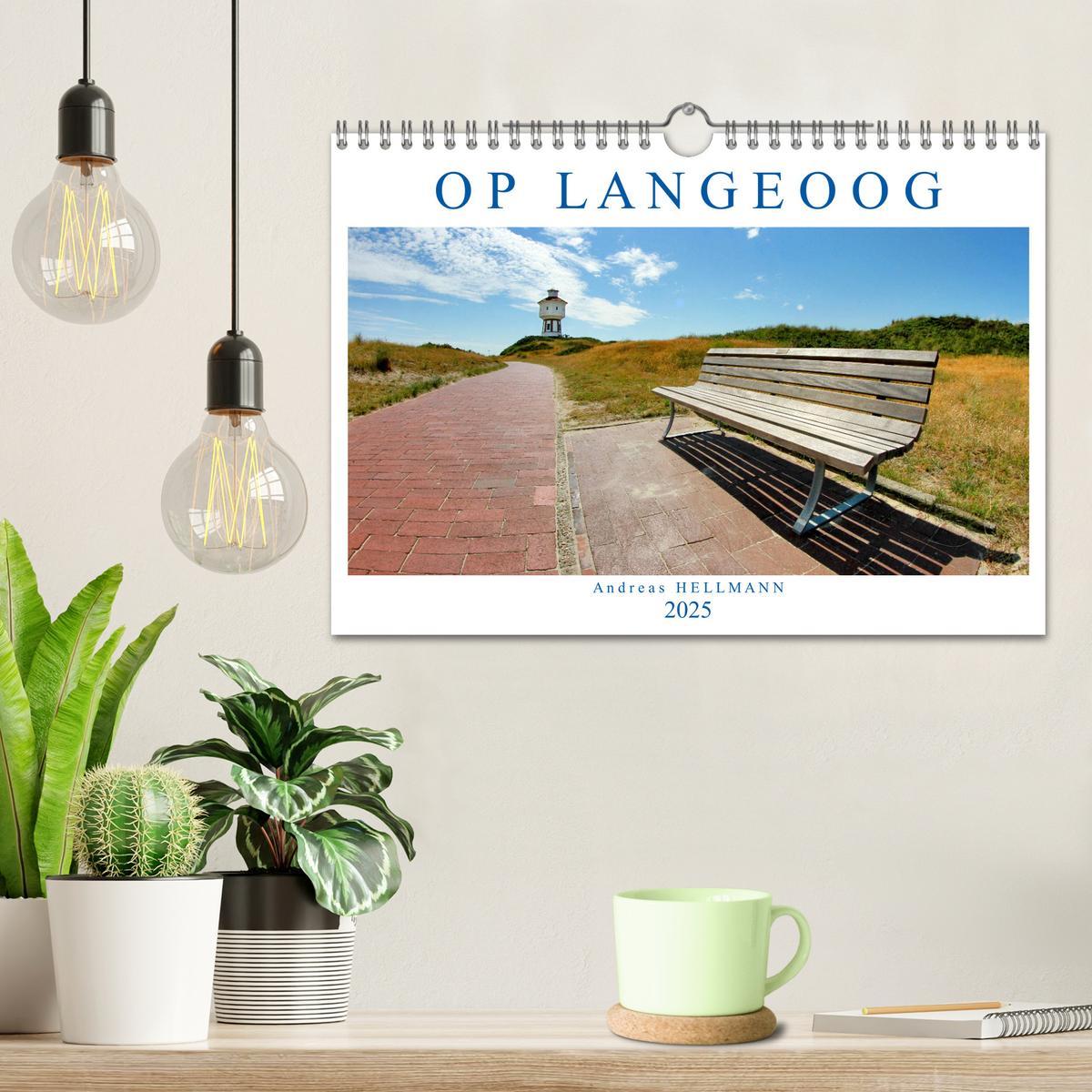 Bild: 9783435213511 | OP LANGEOOG (Wandkalender 2025 DIN A4 quer), CALVENDO Monatskalender