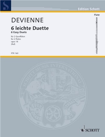 Cover: 9790001094566 | Leichte Duette(6) Opus 18 | Francois Devienne | Buch | Schott Music