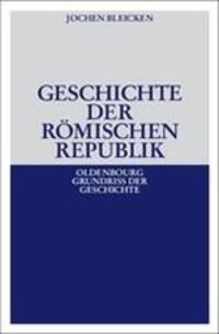 Cover: 9783486496666 | Geschichte der Römischen Republik | Jochen Bleicken | Taschenbuch