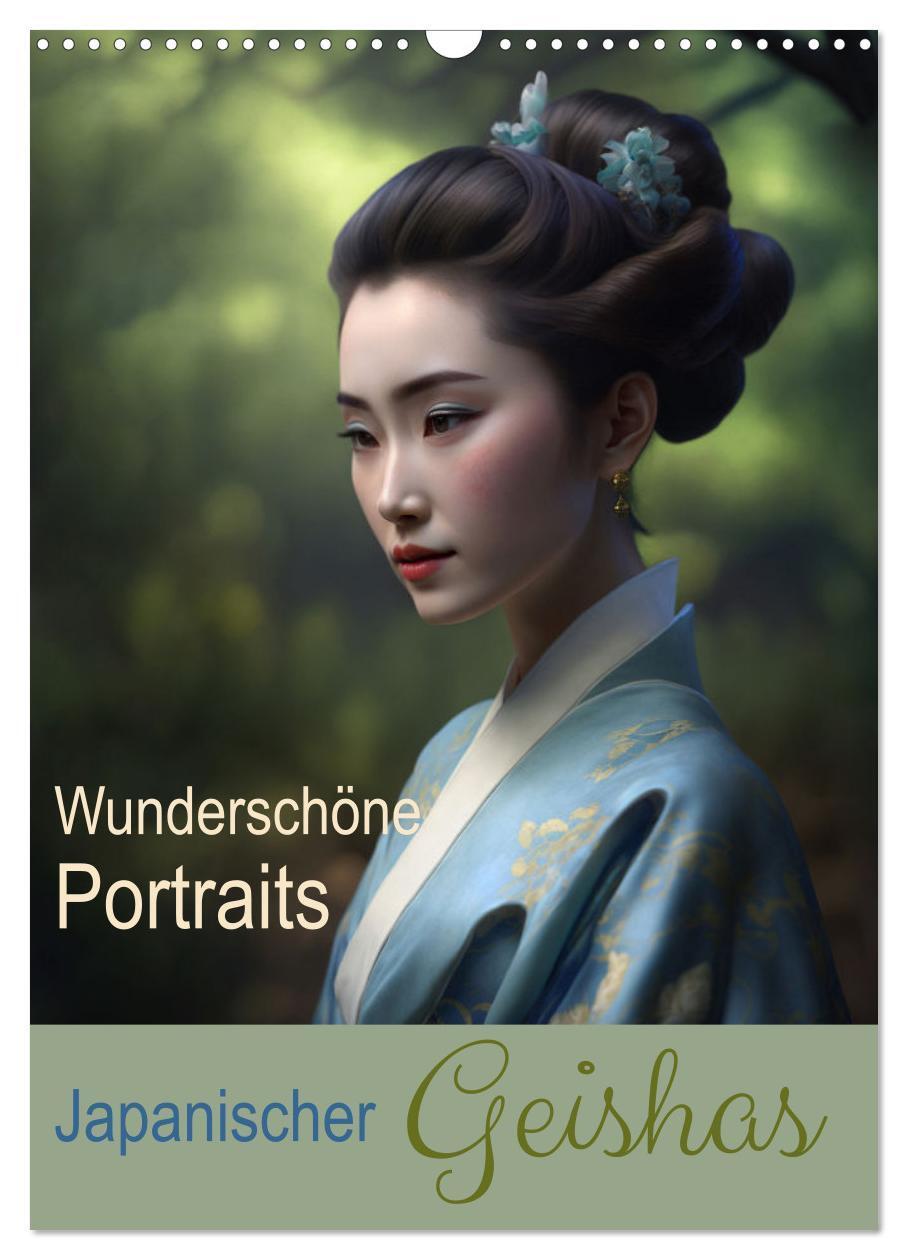 Cover: 9783675439481 | Wunderschöne Portraits Japanischer Geishas (Wandkalender 2024 DIN...