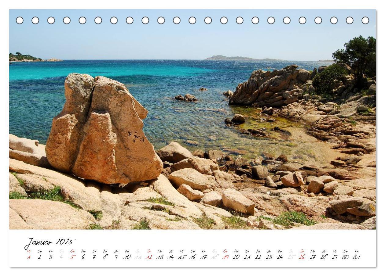 Bild: 9783435815197 | SMARAGDENSCHATZ - SARDINIEN (Tischkalender 2025 DIN A5 quer),...