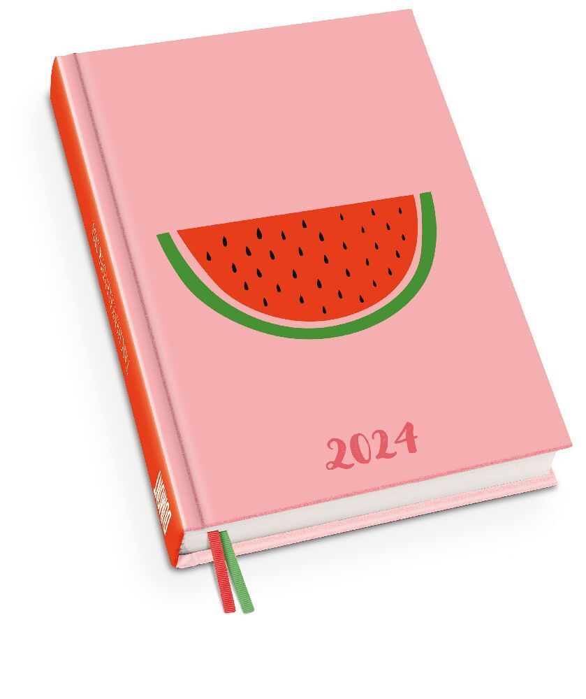 Cover: 4250809652207 | Melone 2024 - Doodle Art Taschenkalender - Terminplaner mit...