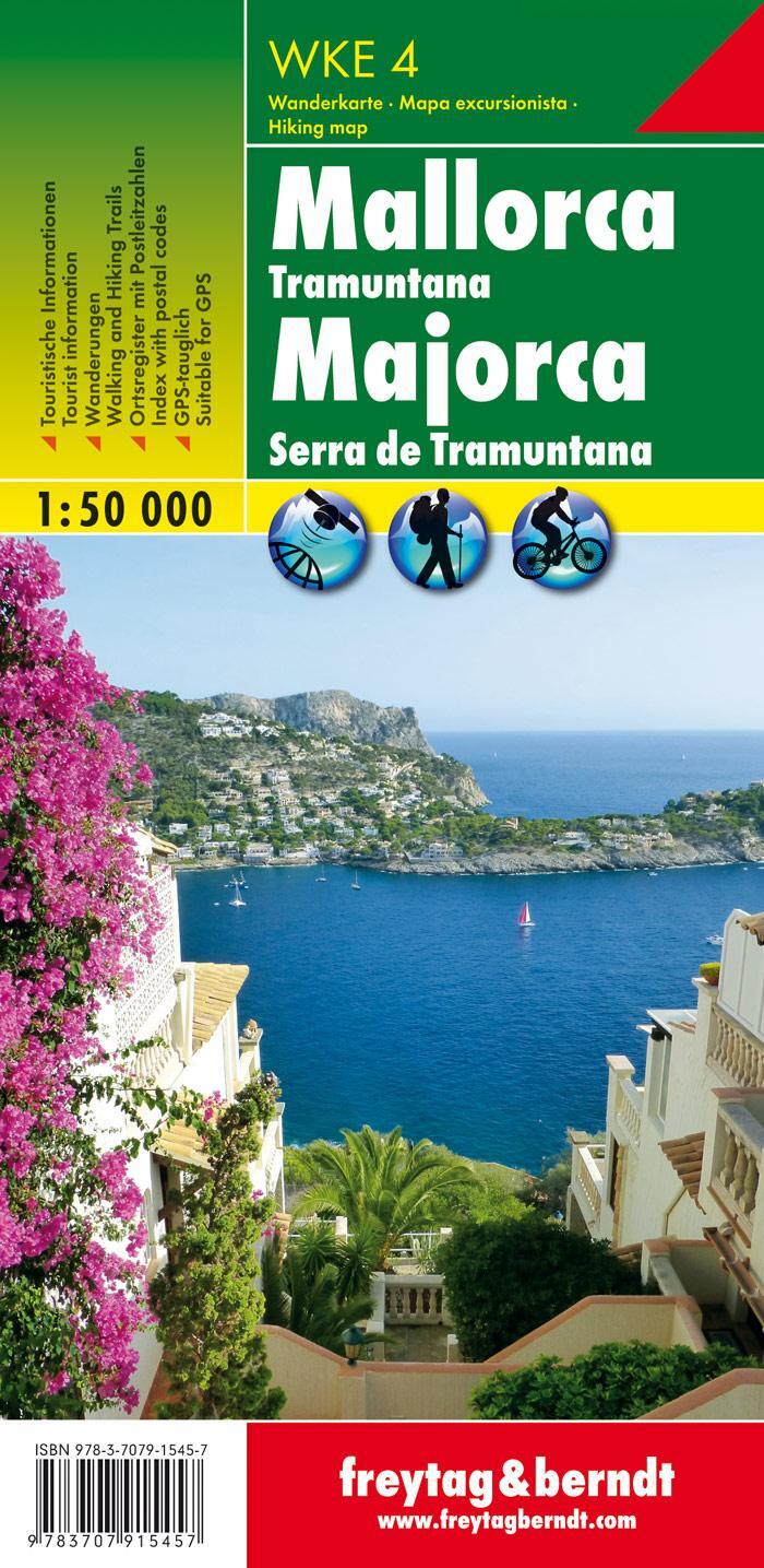 Cover: 9783707915457 | Mallorca - Tramuntana | Wander-Rad-Freizeitkarte - Maßstab 1:50.000