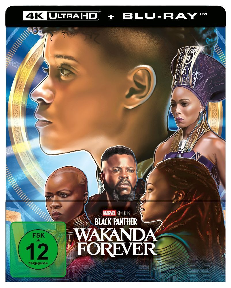 Cover: 8717418613396 | Black Panther: Wakanda Forever, 1 4K UHD-Blu-ray + 1 Blu-ray...