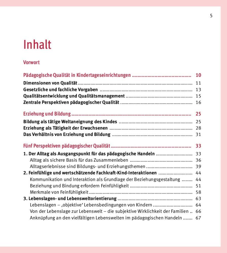 Bild: 9783769824148 | Pädagogische Qualität in der Kita | Nadine Backer (u. a.) | Buch