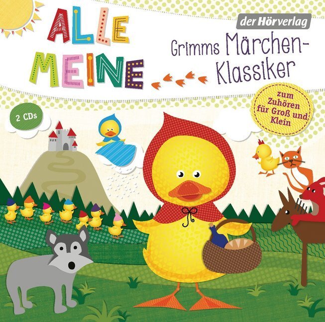 Cover: 9783844526028 | Alle meine Grimms Märchenklassiker, 2 Audio-CDs | Jacob Grimm (u. a.)