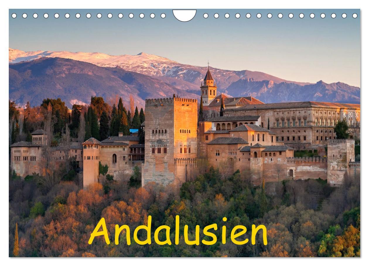 Cover: 9783435010592 | Andalusien - Spanien (Wandkalender 2025 DIN A4 quer), CALVENDO...