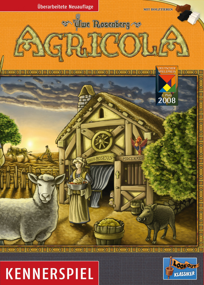 Cover: 4260402310282 | Agricola (Spiel), Kennerspiel | Uwe Rosenberg | Spiel | In Spielebox