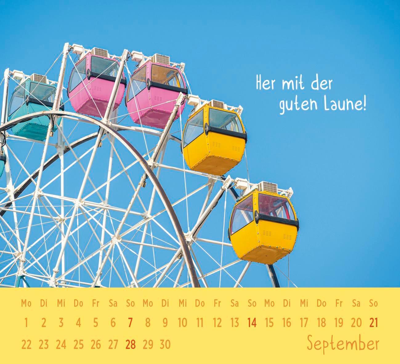 Bild: 4036442012208 | Mini-Kalender 2025: Der kleine Gute-Laune-Kalender | Groh Verlag