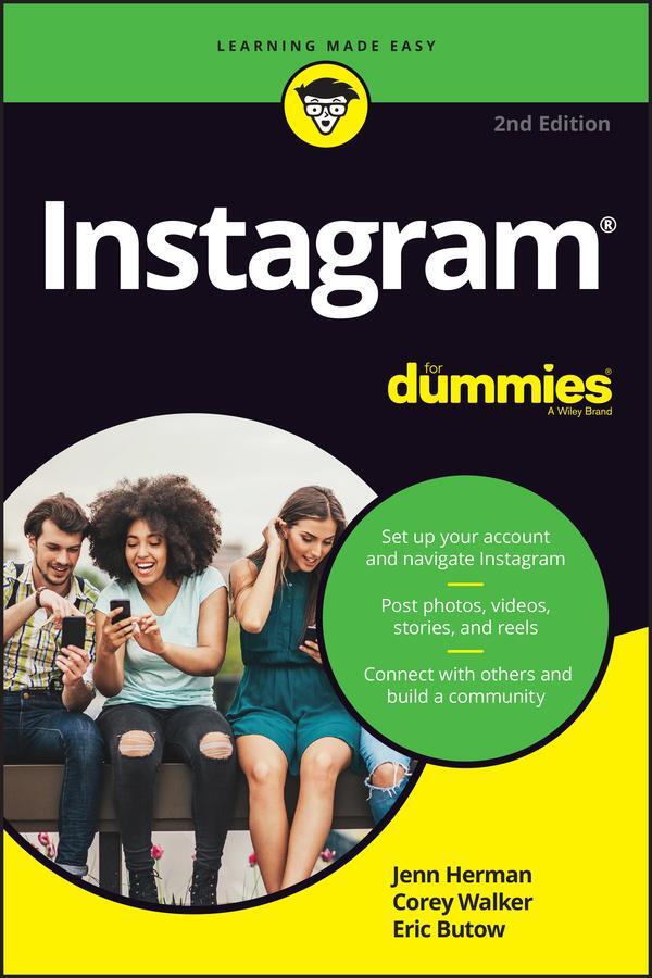 Cover: 9781119931799 | Instagram For Dummies | Jenn Herman (u. a.) | Taschenbuch | 272 S.