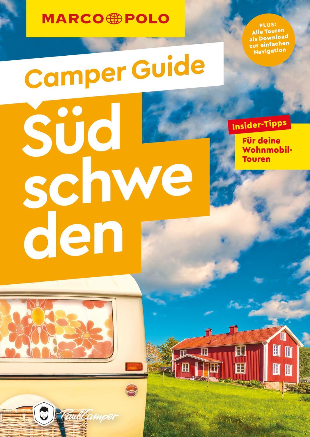 Cover: 9783829731829 | MARCO POLO Camper Guide Südschweden | Oliver Lück | Taschenbuch | 2023