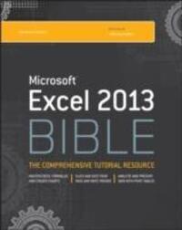 Cover: 9781118490365 | Excel 2013 Bible | J Walkenbach | Taschenbuch | Bible | Englisch