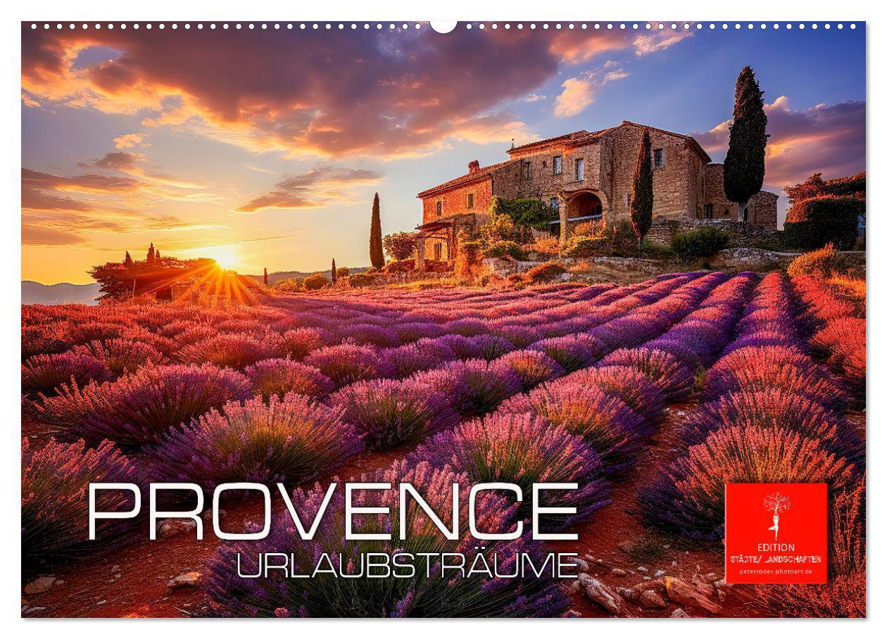 Cover: 9783383728846 | Provence Urlaubsträume (Wandkalender 2024 DIN A2 quer), CALVENDO...