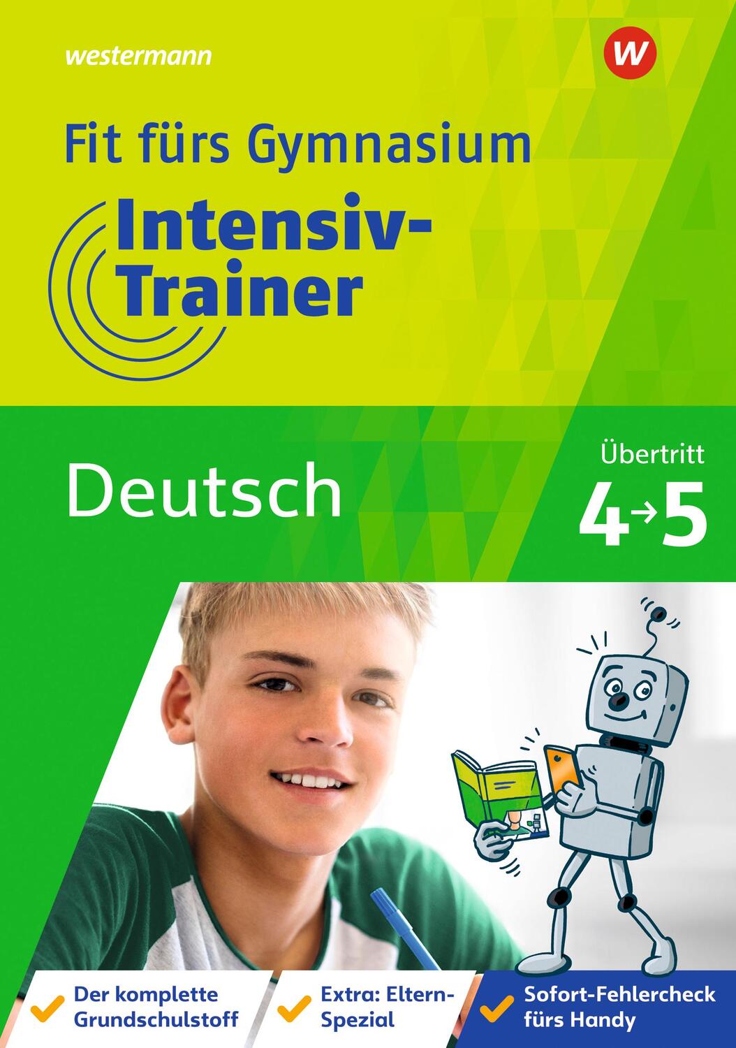 Cover: 9783072410076 | Fit fürs Gymnasium - Intensiv-Trainer. Übertritt 4 / 5 Deutsch | Buch