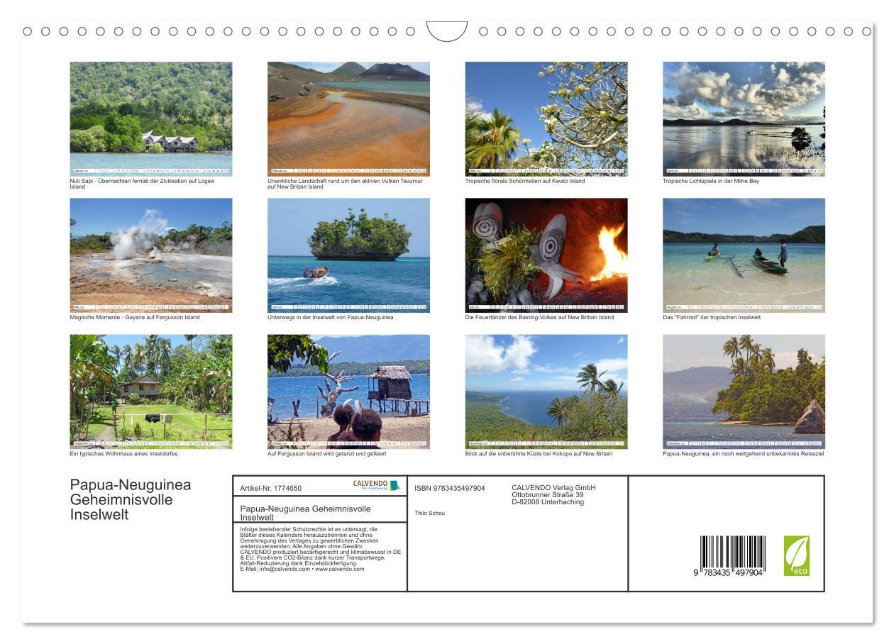 Bild: 9783435497904 | Papua-Neuguinea Geheimnisvolle Inselwelt (Wandkalender 2025 DIN A3...