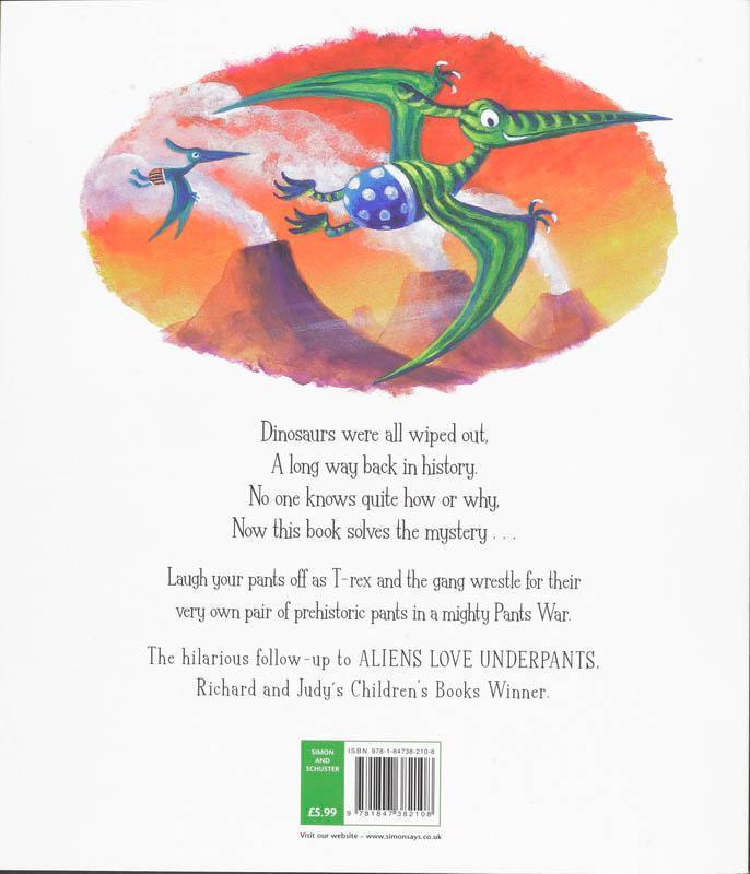 Rückseite: 9781847382108 | Dinosaurs Love Underpants | Claire Freedman | Taschenbuch | Englisch