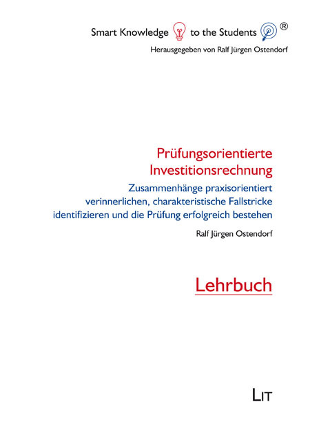 Cover: 9783643155399 | Prüfungsorientierte Investitionsrechnung | Ralf Jürgen Ostendorf