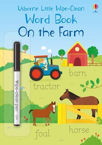 Cover: 9781474968157 | Little Wipe-Clean Word Book On the Farm | Felicity Brooks | Buch