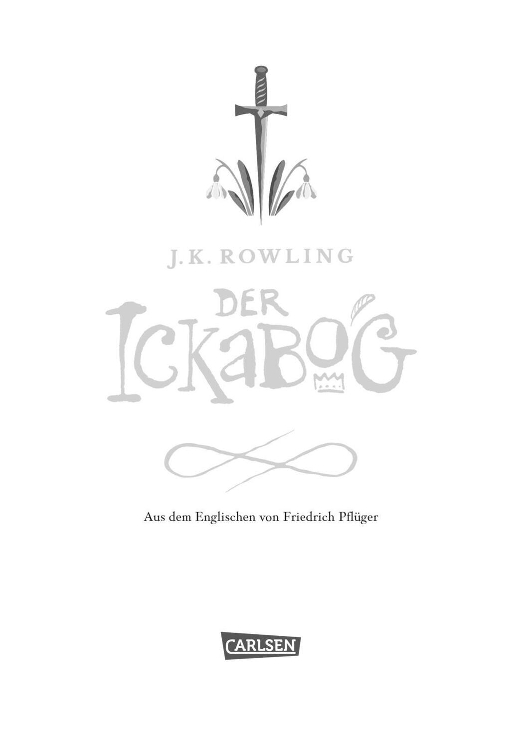 Bild: 9783551322241 | Der Ickabog | J. K. Rowling | Taschenbuch | 352 S. | Deutsch | 2024